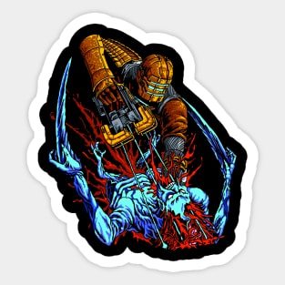 Necro Space - Stasis - Black shirt Sticker